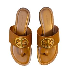 Tory Burch Leather Thong Sandals